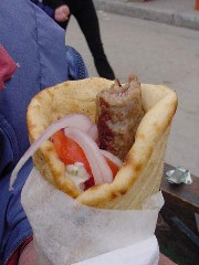 Souvlaki Sandwich